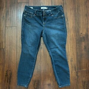 Torrid Dark Blue Skinny Jeans